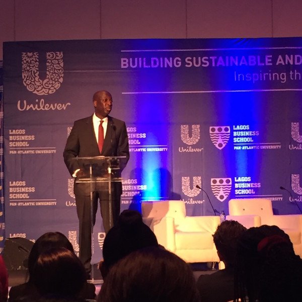 Unilever Nigeria's Managing Director, Mr. Yaw Nsarkoh