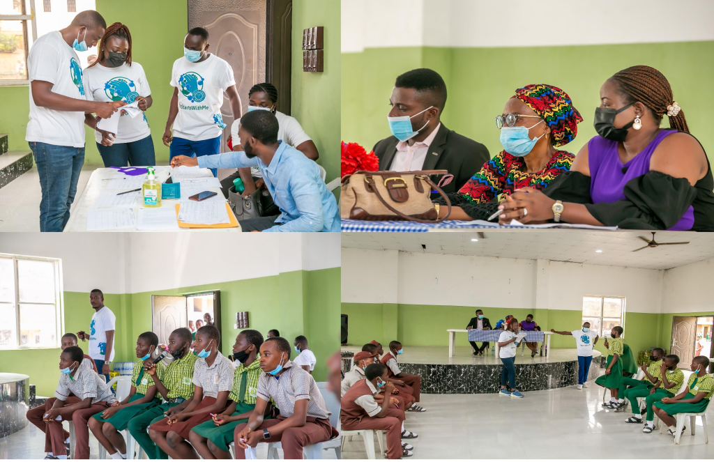 Shots from DRASA's Inter-School Spelling Bee for World Antimicrobial Awareness Week 2022