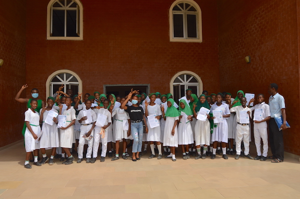 DRASA Health & Hygiene Club Ambassadors at Ataoja School of Science, Osogbo