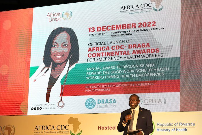 Africa CDC-DRASA Health Trust Continental Awards for Emergency Health Workers Award